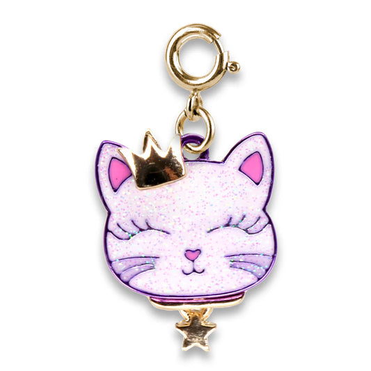 Gold Princess Kitty Charm - Gatita Dorada