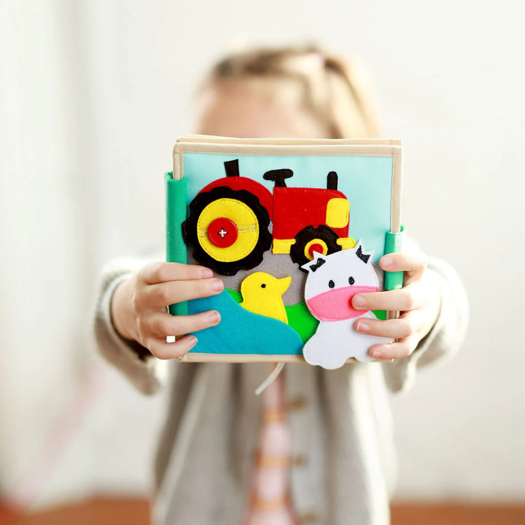 Libro Interactivo de Tela - Farm / Granja