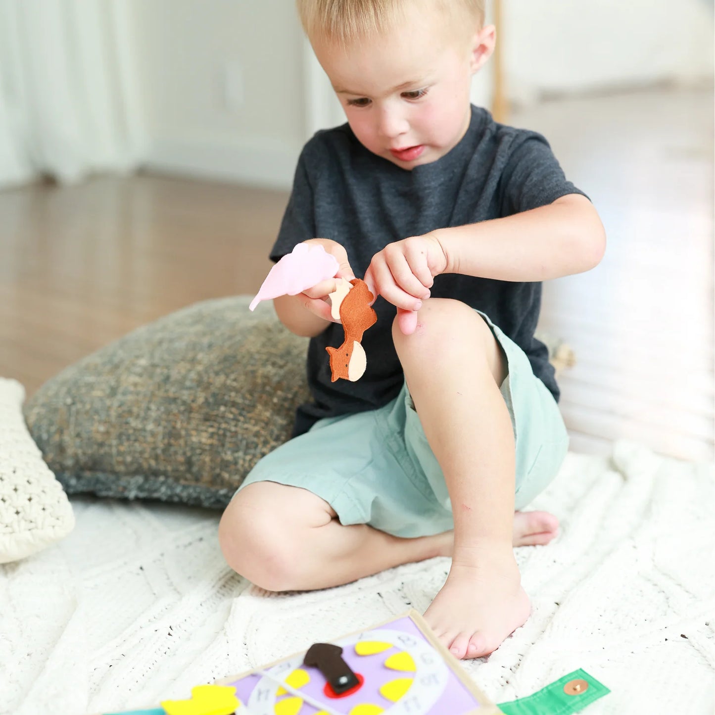 Libro Interactivo de Tela - Poet / Libros de Canciones Infantines Populares