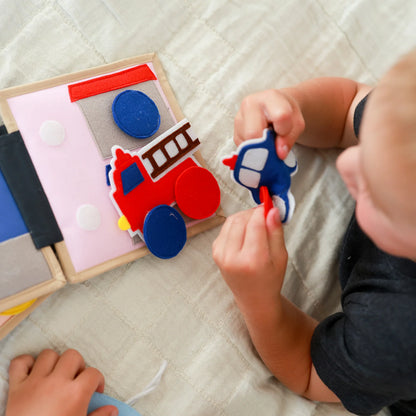 Libro Interactivo de Tela - Mechanic / Mecanico