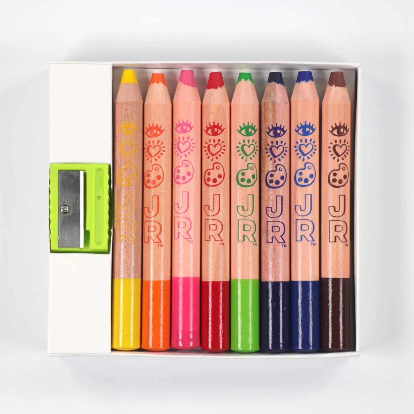 iHeartArt JR 8 Chubby Watercolor Pencils - Set de 8 Lapices de Watercolor