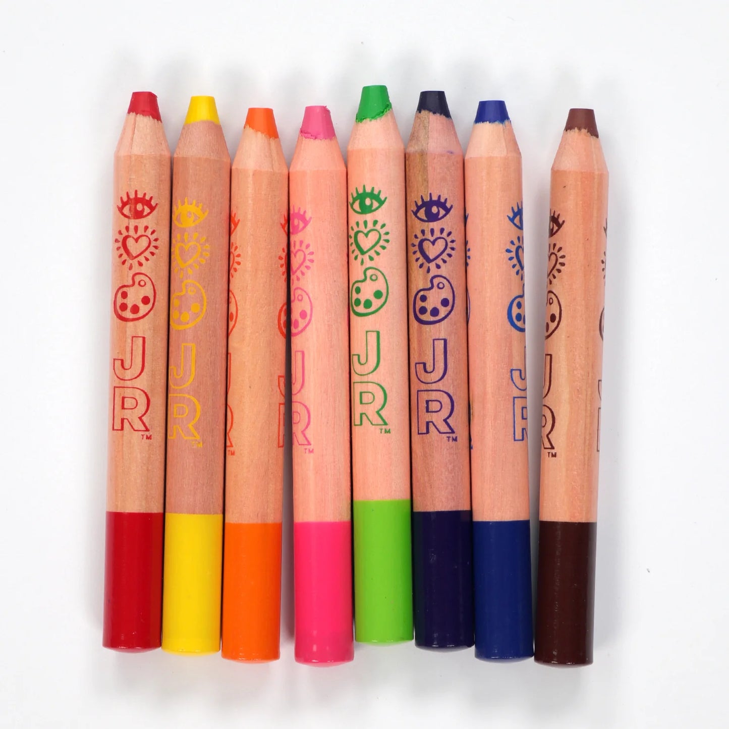 iHeartArt JR 8 Chubby Watercolor Pencils - Set de 8 Lapices de Watercolor