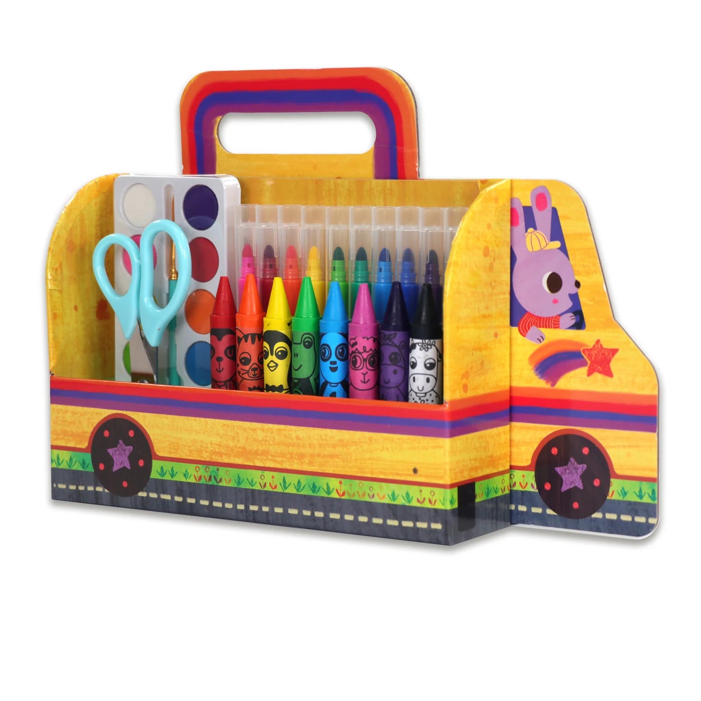 iHeartArt JR Ready for School Art Set - Set de Arte de Busito