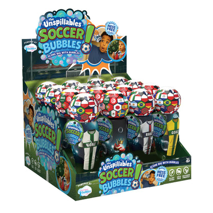 The Unspillables Soccer Bubbles - Burbujas de Soccer que no se Riegan - Disp. Aprox. 11 de Mayo 2026