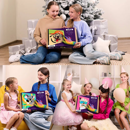 Coloring by Clay by Numbers - Lama