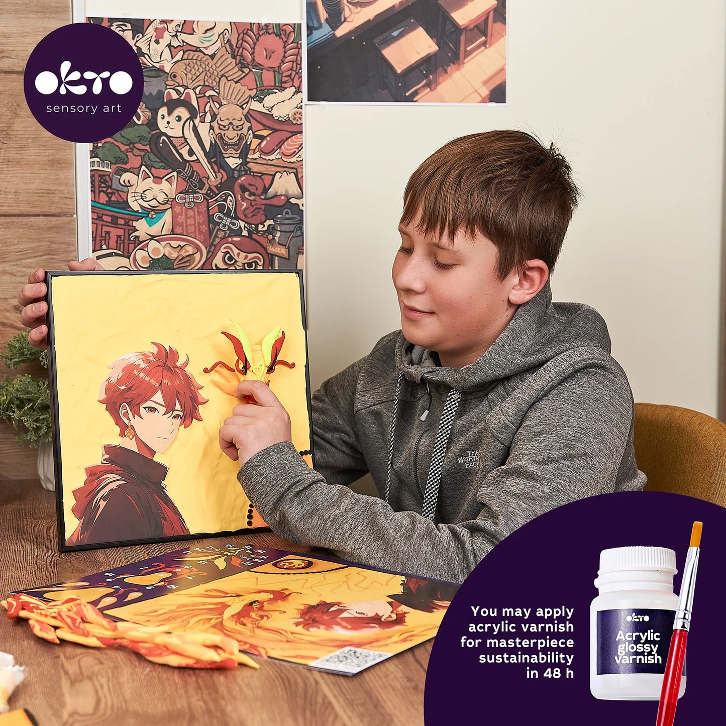 3D Painting Manga - Fire