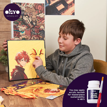 3D Painting Manga - Fire