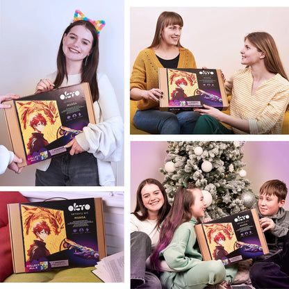 3D Painting Manga - Fire