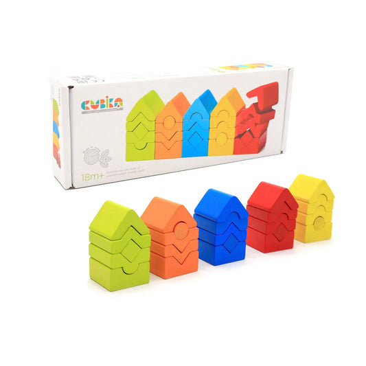 Wooden Tower Set - Set de Torres de Colores de Madera - Disp. Aprox. 13 de mayo 2026