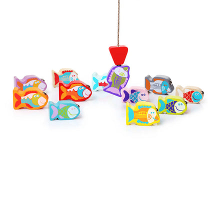 Wooden Fishing Game - Juego de Pesca de Madera