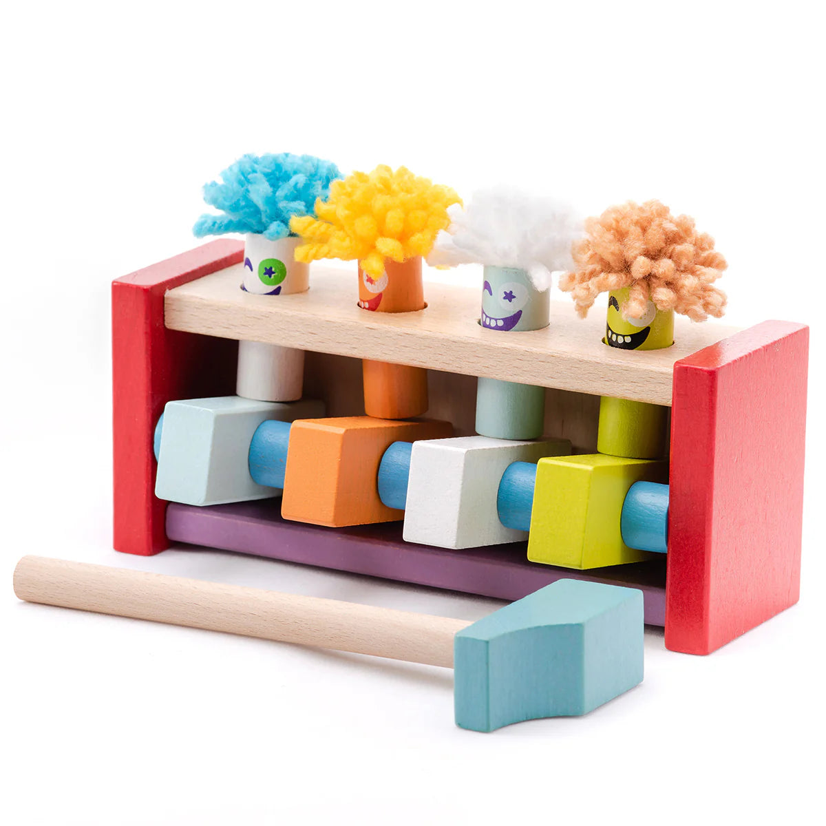 Wooden Jumping Clowns - Set de Madera de Payasos que Saltan - Disp. Aprox. 13 de mayo 2026