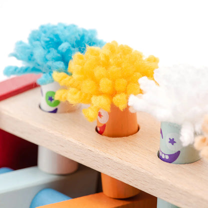 Wooden Jumping Clowns - Set de Madera de Payasos que Saltan - Disp. Aprox. 13 de mayo 2026