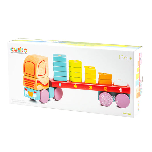 Wooden Geometric Shapes Truck - Disp. Aprox. 13 de mayo 2026
