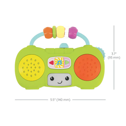 Music & Light Pretend Mini Boombox - Boombox con Luces y Musica