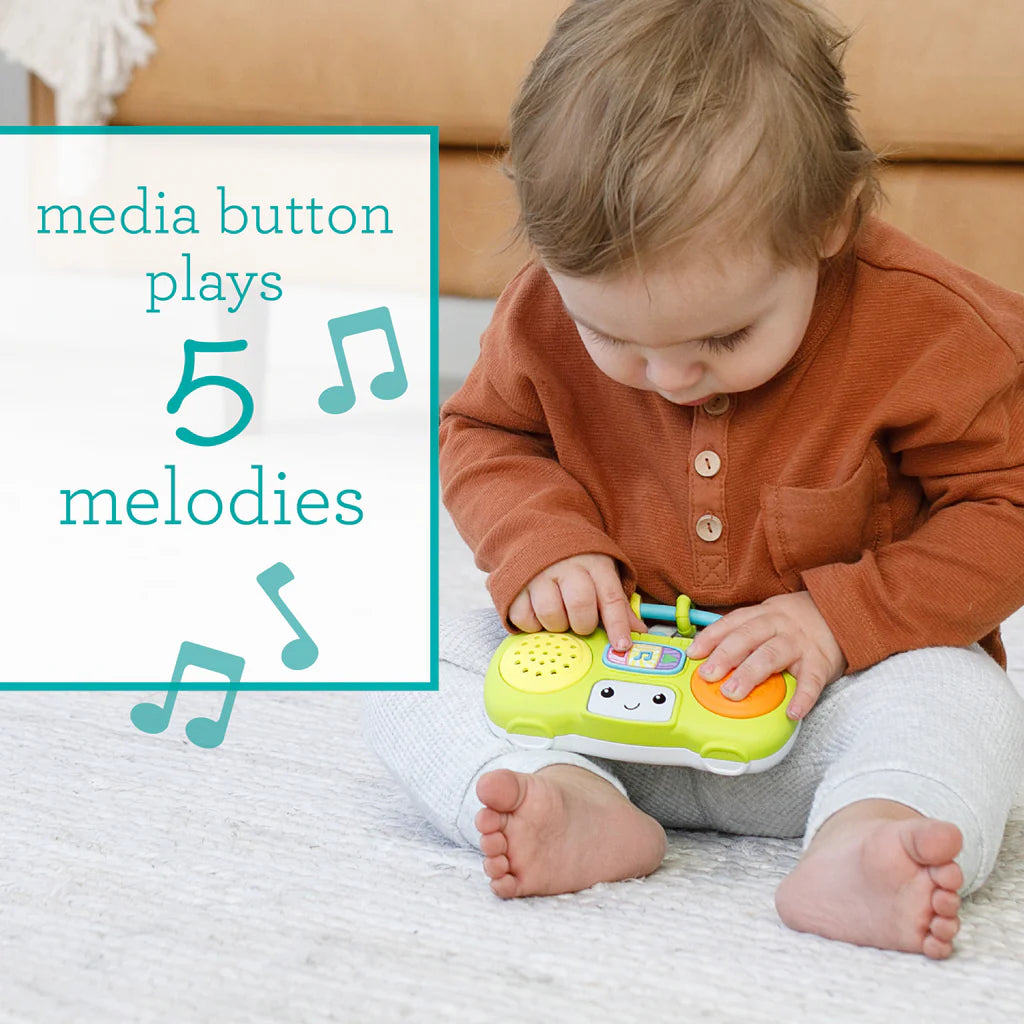 Music & Light Pretend Mini Boombox - Boombox con Luces y Musica