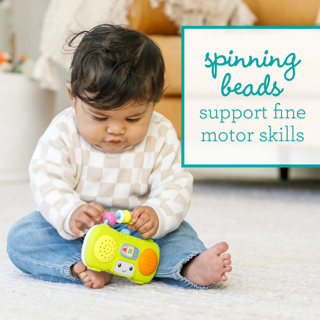 Music & Light Pretend Mini Boombox - Boombox con Luces y Musica