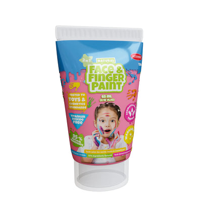 Natural Face & Finger Paint - 2.3oz Tubes- 24pc CDU - Disp. Aprox. 13 de mayo 2026