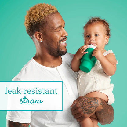 Mi Primer Vaso Tumbler 9oz Silicona - Verde Alpine