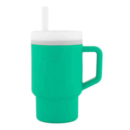 Mi Primer Vaso Tumbler 9oz Silicona - Verde Alpine