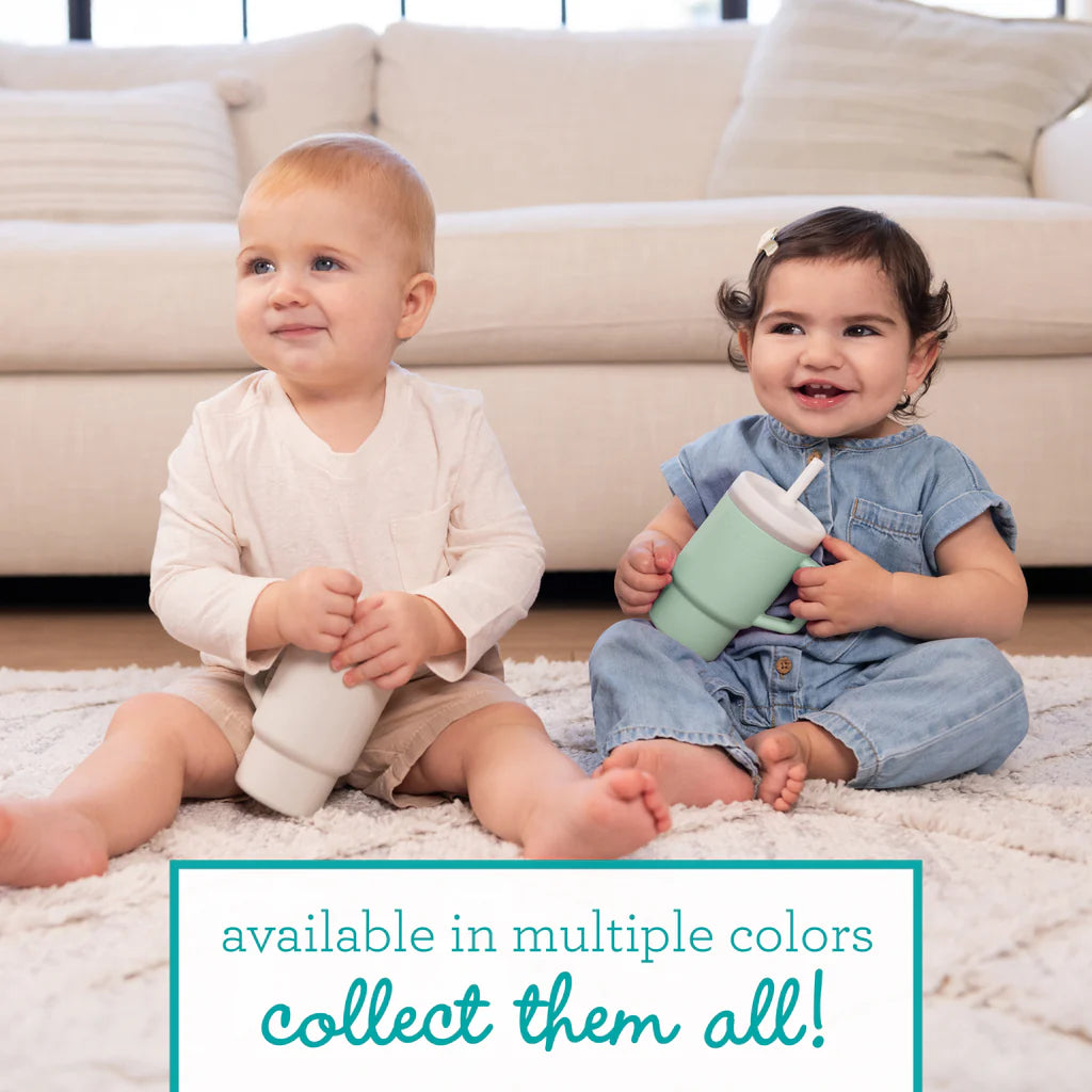 Mi Primer Vaso Tumbler 9oz Silicona - Cool Mint Verde Menta