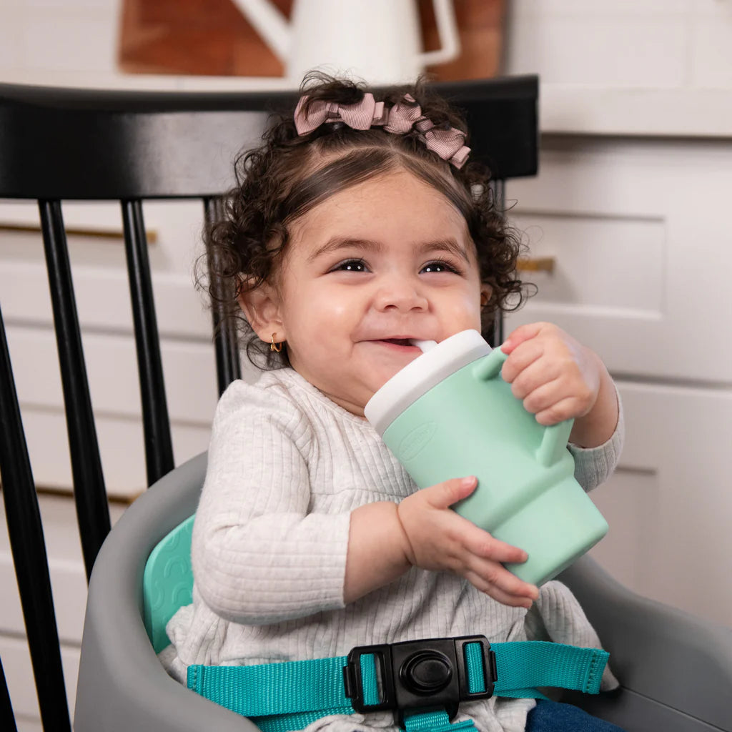 Mi Primer Vaso Tumbler 9oz Silicona - Cool Mint Verde Menta