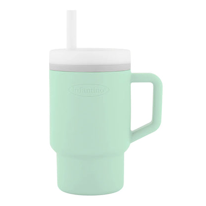 Mi Primer Vaso Tumbler 9oz Silicona - Cool Mint Verde Menta