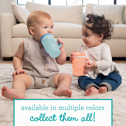 Mi Primer Vaso Tumbler 10oz - Cherry Blossom Naranja