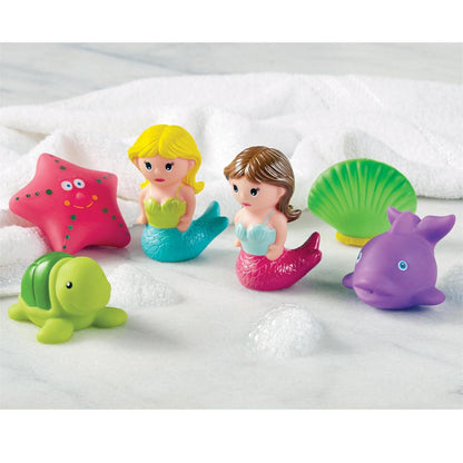 Set de Juguetes de Baño de Sirena