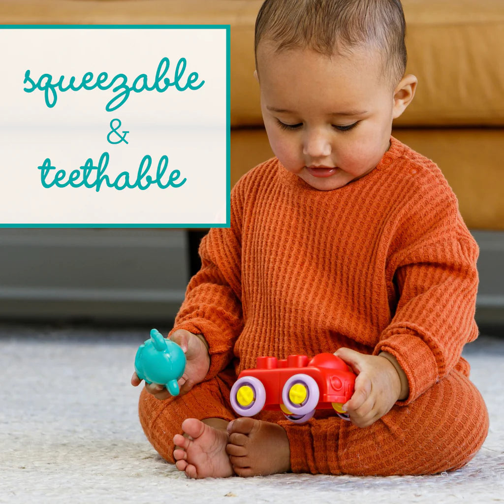 Super Soft 1st Stack & Go Explorer - Carrito Stack & Go