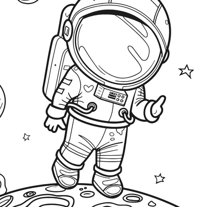 Space Race XXL Coloring Book - Libro de Pintar XXL Espacio