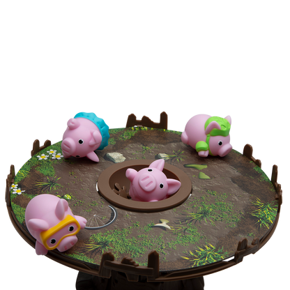Pigs on Trampolines - Cerditos en Trampolines