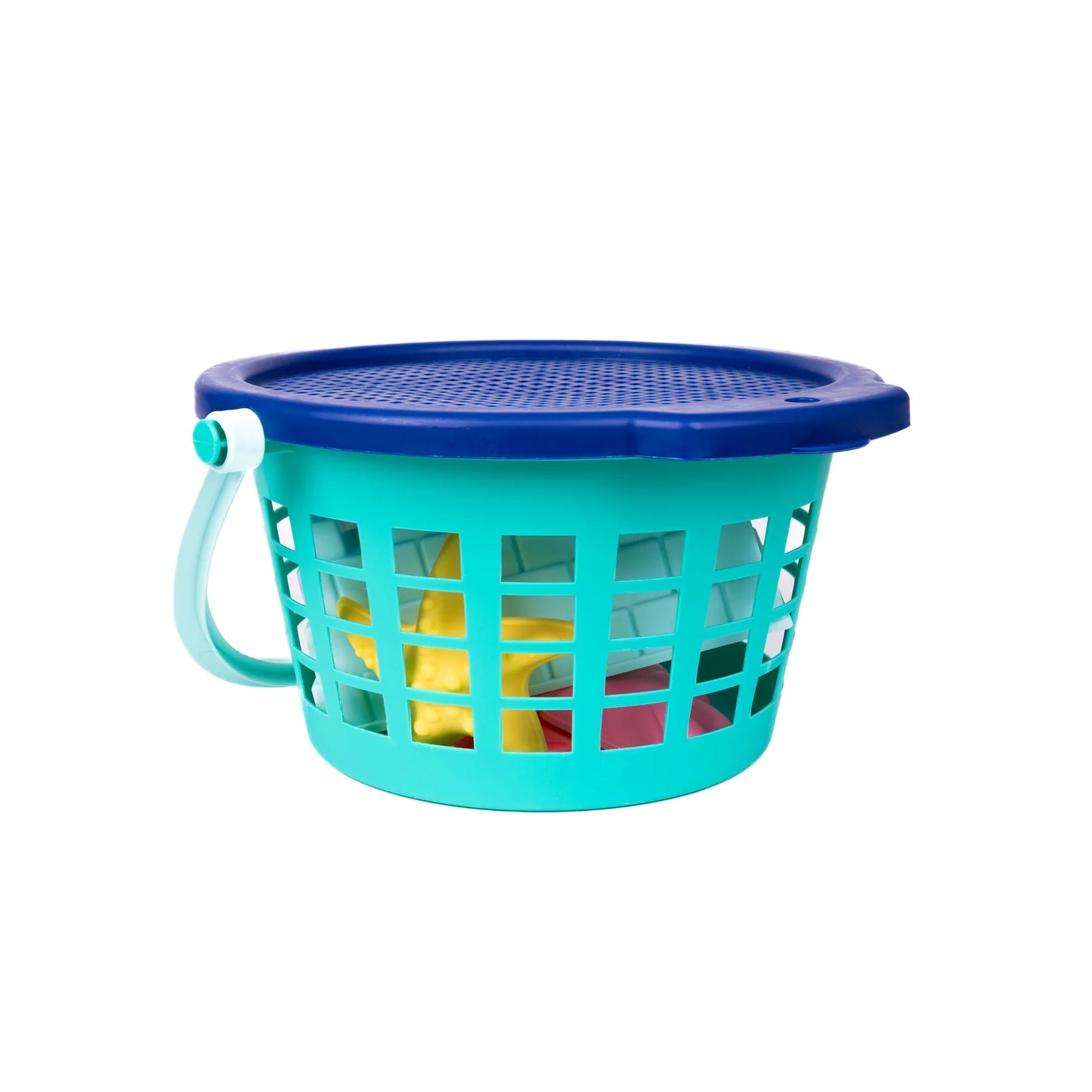 10-Piece Sand Bucket Set - Set de 10 Herramientas de Playa con Cubeta