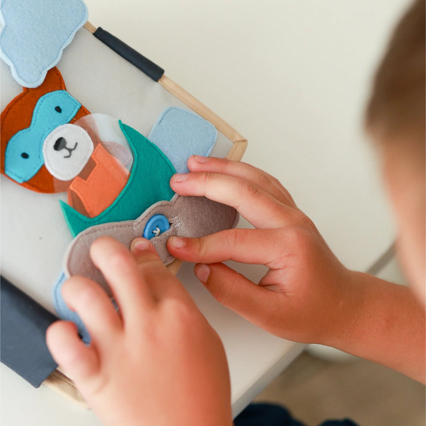 Libro Interactivo de Tela - Mechanic / Mecanico