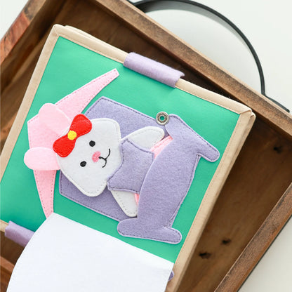 Libro Interactivo de Tela - Rabbit / Conejito