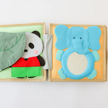 Libro Interactivo de Tela - Zebra