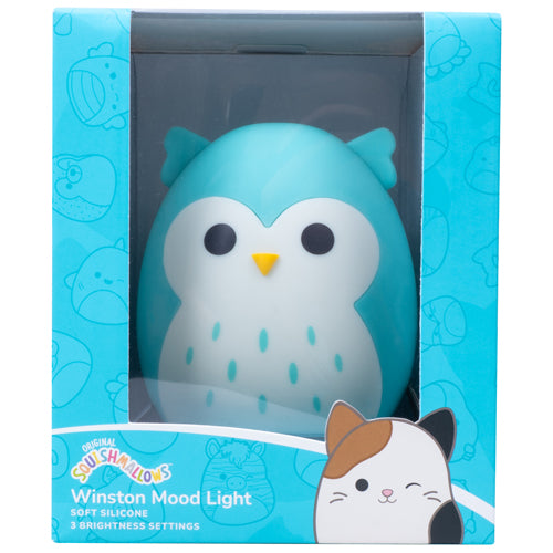 Lamparita Mood Light de Squishmallows Winston el Buho