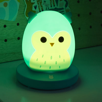 Lamparita Mood Light de Squishmallows Winston el Buho