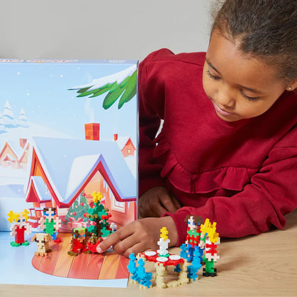 Calendario de Adviento de Rompecabezas Plus Plus - Woodland Christmas