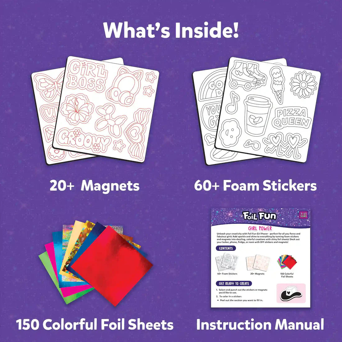 Foil Fun - Girl Power