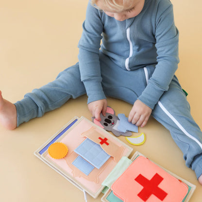 Libro Interactivo de Tela - Medic / Doctor