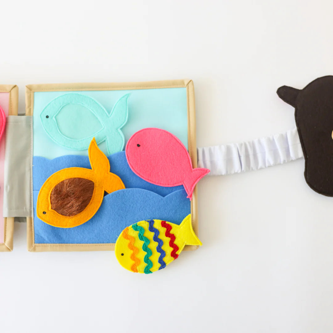 Libro Interactivo de Tela - Zebra