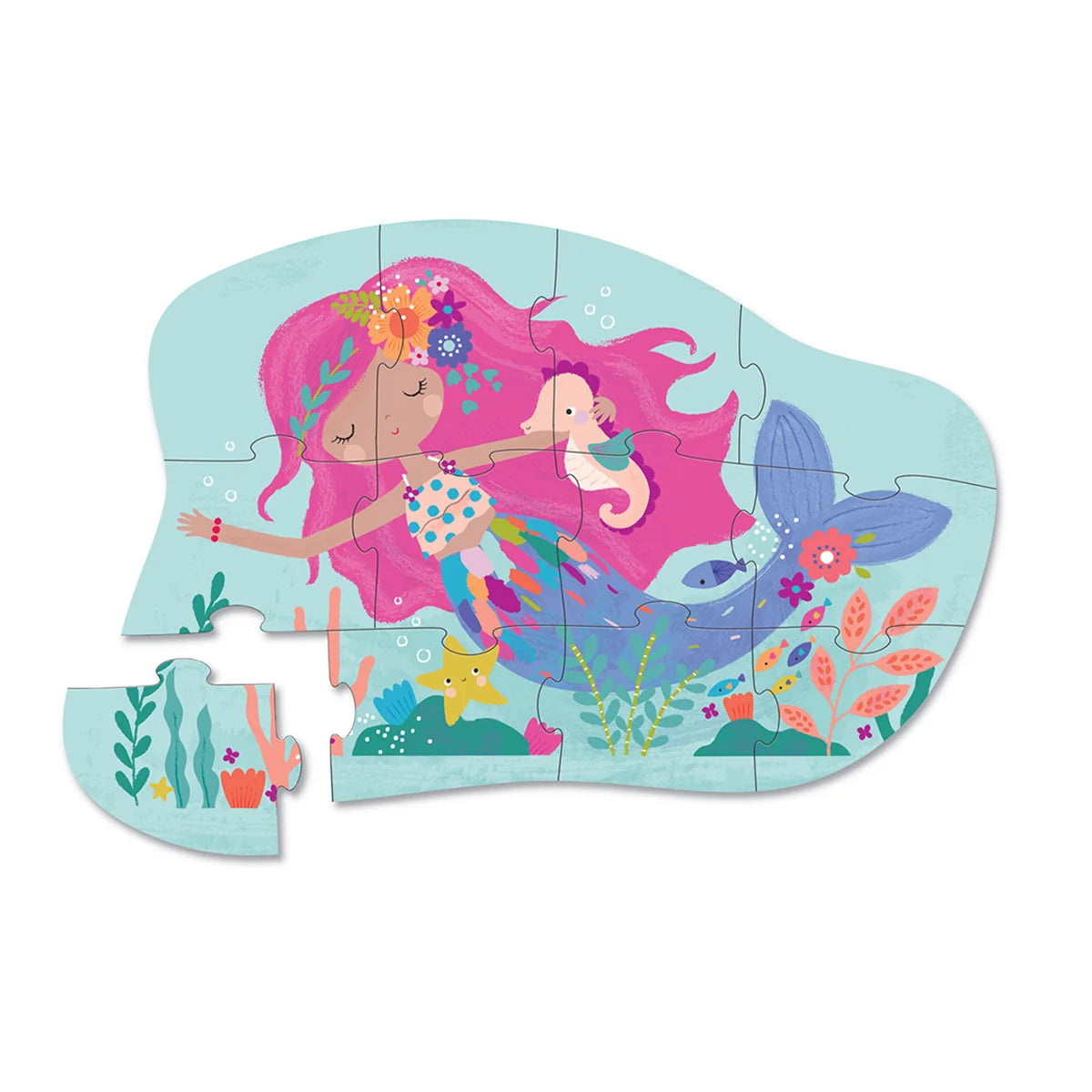 Mini Puzzle Mermaid Dreams - 12 Piezas