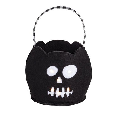 Canasta para Trick or Treat con Luces