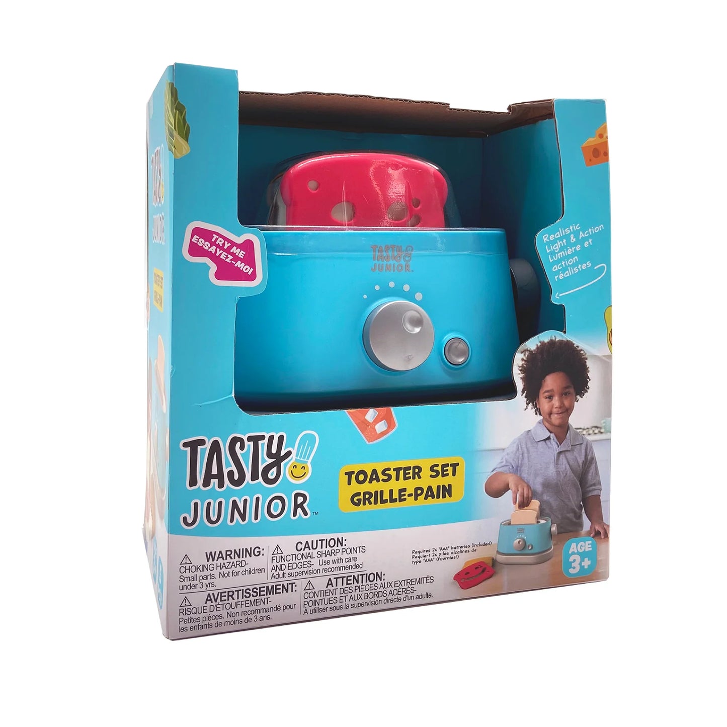 Tasty Junior Pretend Play Electrical Toaster Set - Set de Tostadora