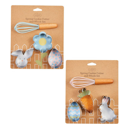 Carrot Cookie Cutter Whisk Set - Set de Moldes de Galletas Pascua