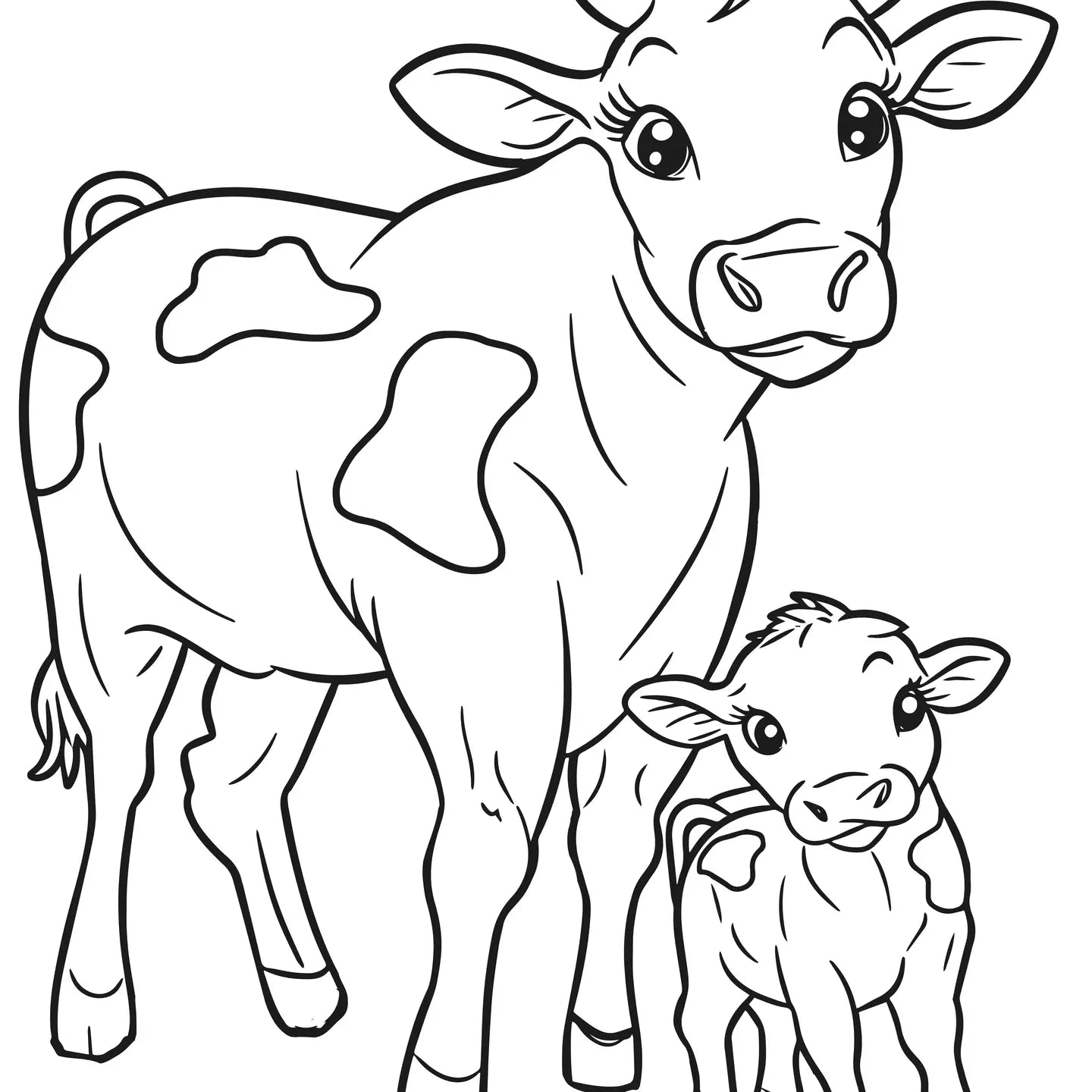 Farm Friends XXL Coloring Book - Libro de Pintar XXL Animales Granja