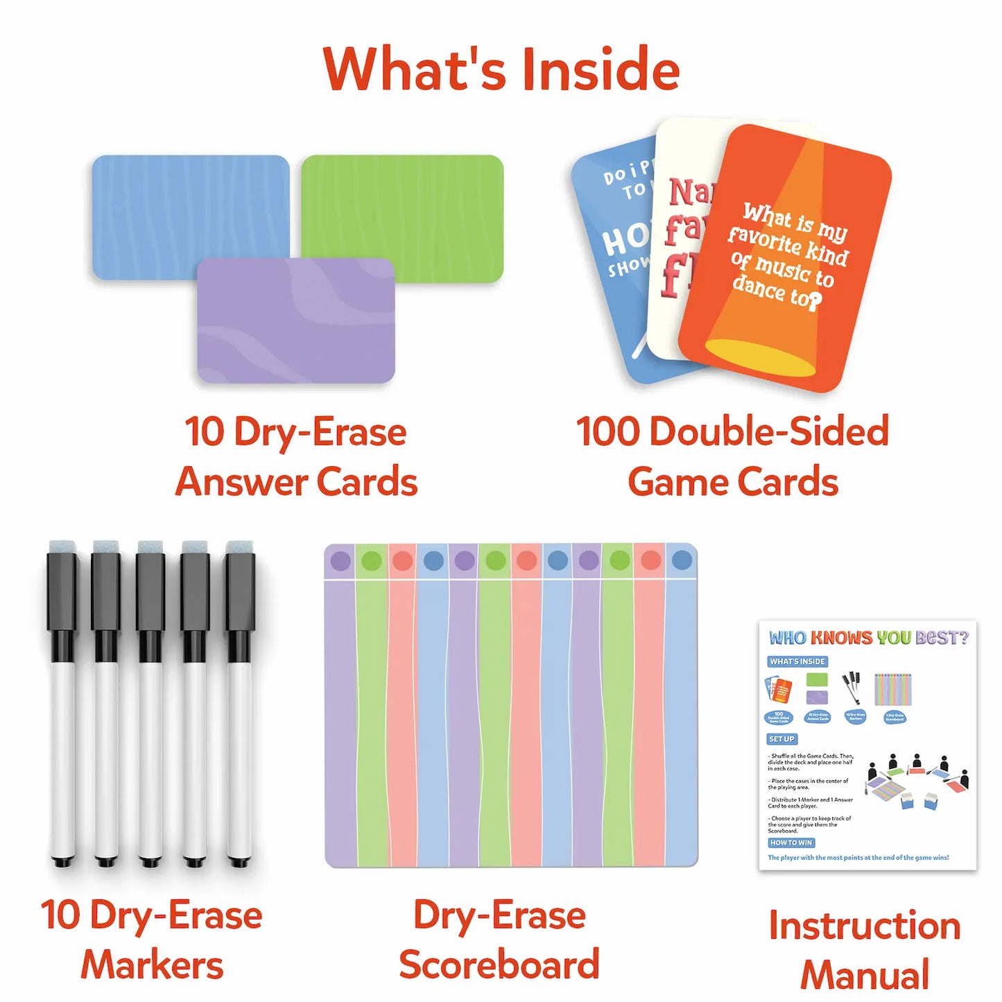 Who knows you Best - Quien te Conoce Mejor - Juego de Mesa