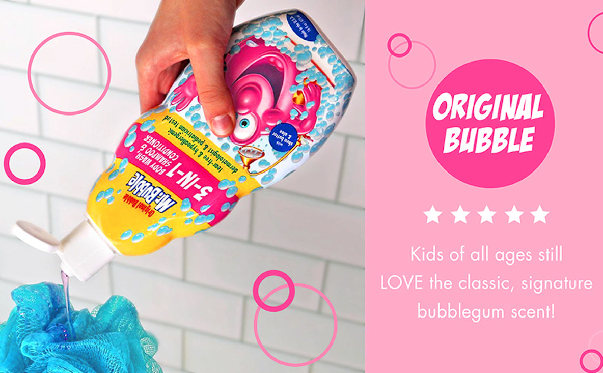 Mr. Bubble 3-in-1 Body Wash, Shampoo & Conditioner, 410ml