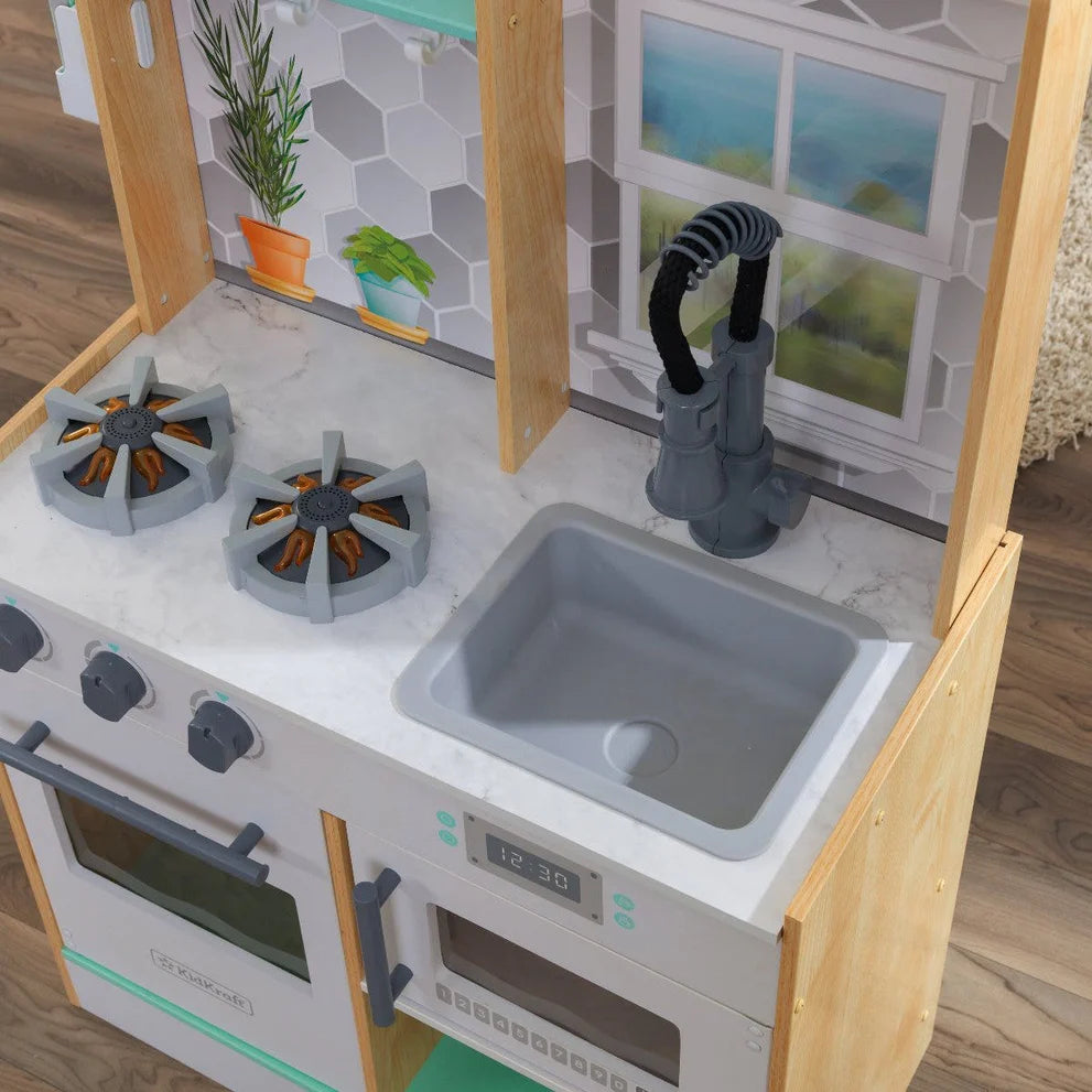 Let's Cook Play Kitchen - Natural