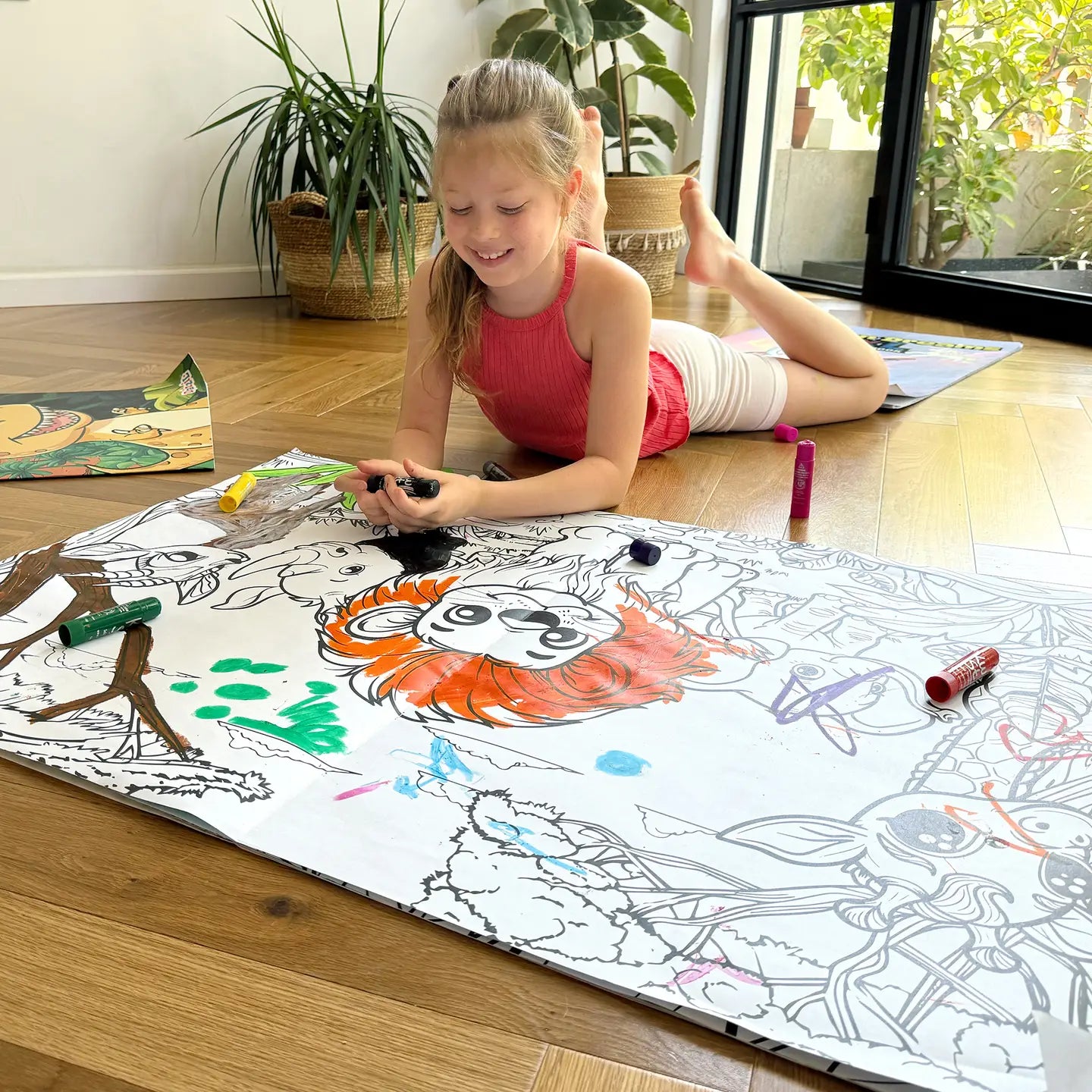 Space Race XXL Coloring Book - Libro de Pintar XXL Espacio